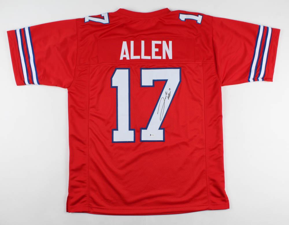 Josh Allen Signed Jersey (Beckett COA) (1 of 2)