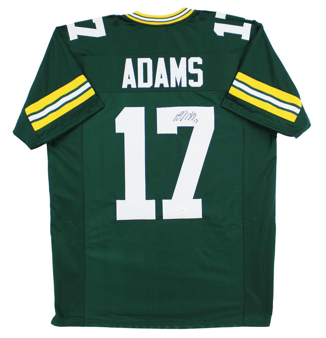 Davante Adams Authentic Signed Green Pro Style Jersey (1 of 1)