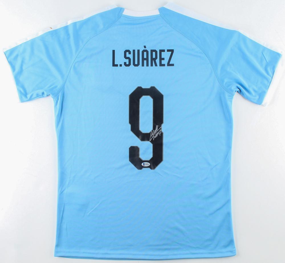 Luis Suarez Signed Uruguay Jersey (Beckett COA) (1 of 1)