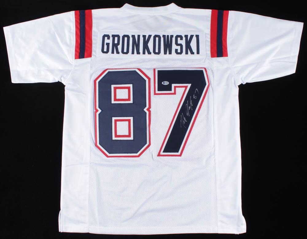 Rob Gronkowski Signed Jersey (Beckett COA) (1 of 1)