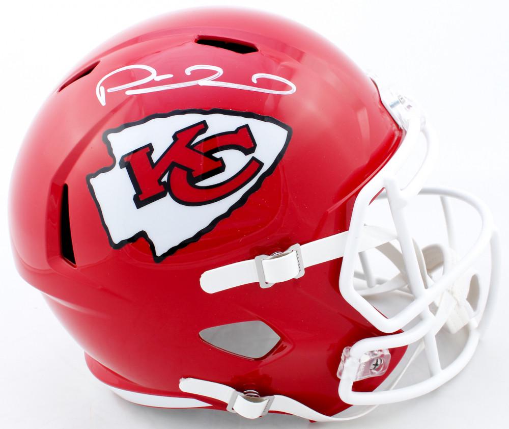 Patrick Mahomes Signed Chiefs Full-Size Speed Helmet (1 of 2)