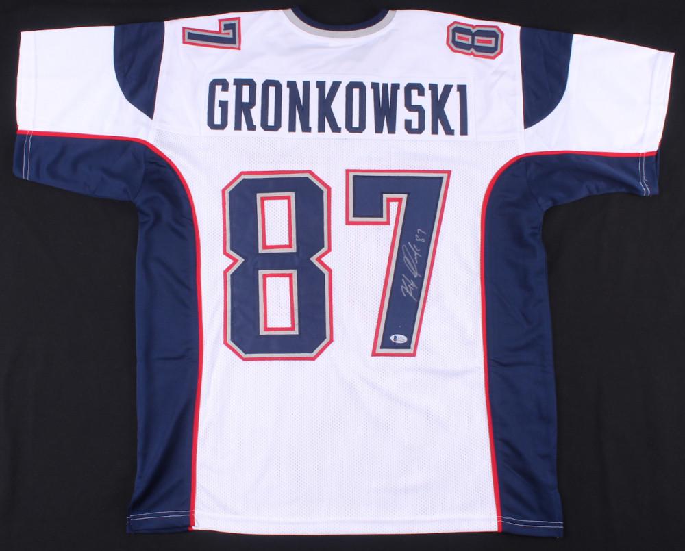 Rob Gronkowski Signed Jersey (Beckett COA) (1 of 1)