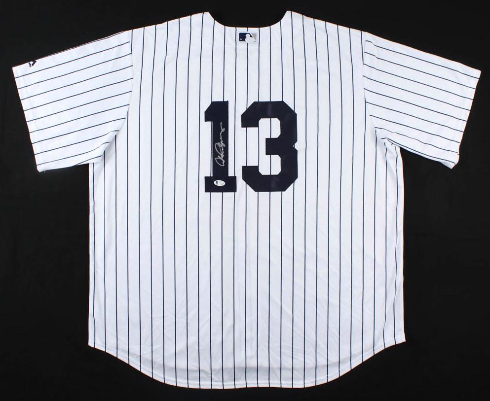 New York Yankees Alex Rodriguez Signed Majestic Jersey (1 of 1)