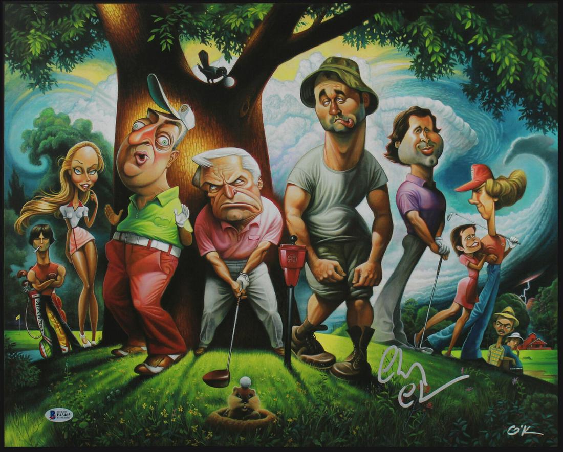 Chevy Chase Caddyshack Authentic Signed 16x20 O'Keefe (1 of 1)