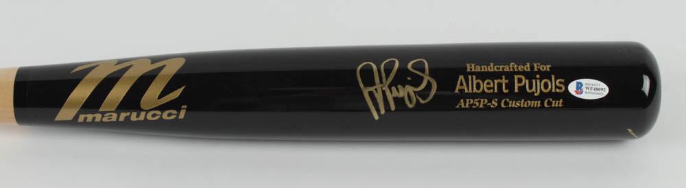Albert Pujols Signed Marucci Player Model Baseball Bat (1 of 2)
