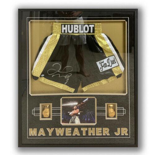 Floyd Mayweather Jr. Autographed and Custom Framed (1 of 1)