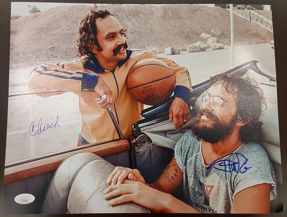 Cheech Marin & Tommy Chong Signed 11x14 Photo (JSA COA) (1 of 1)