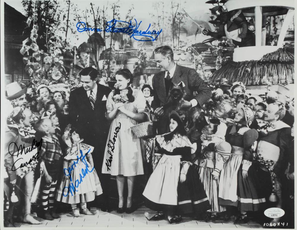 "The Wizard of Oz" 11.5x14.5 Photo Cast-Signed by (4) (1 of 1)