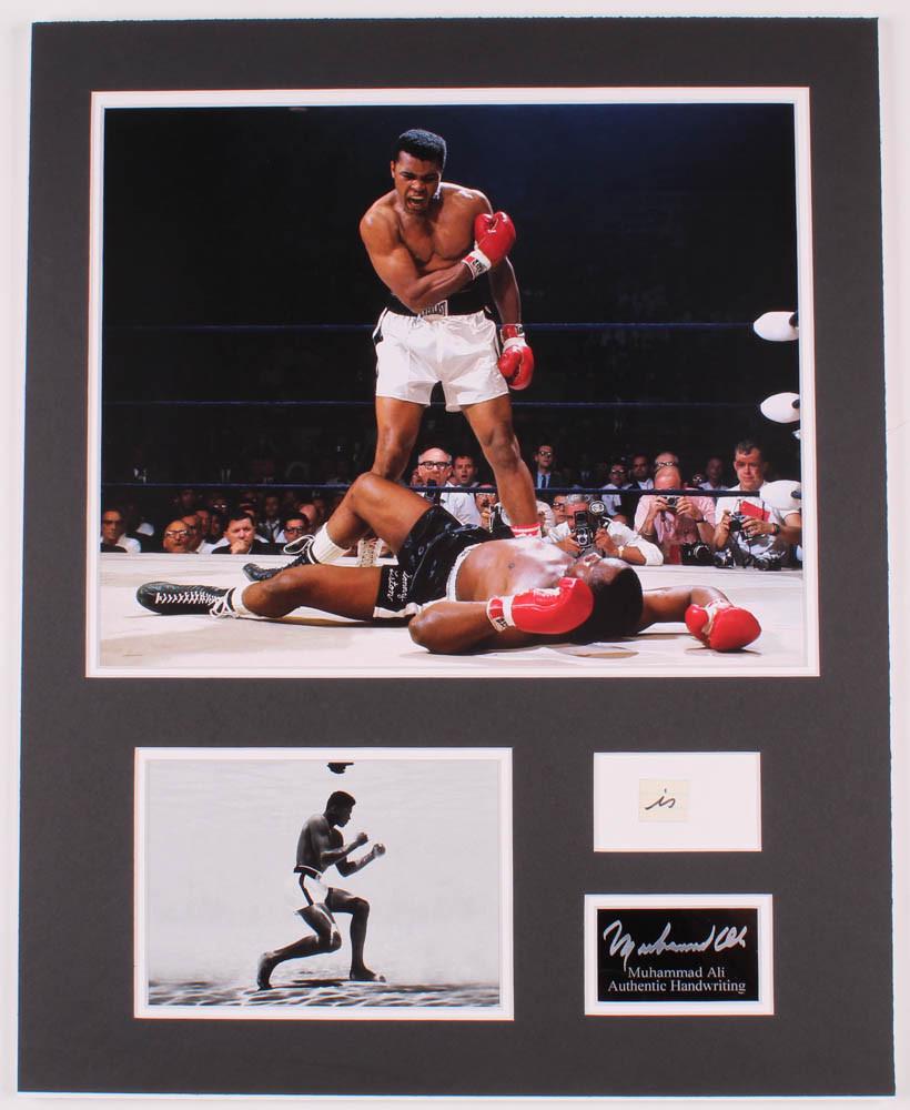 Muhammad Ali 16x20 Custom Matted Cut Display with (1) (1 of 2)