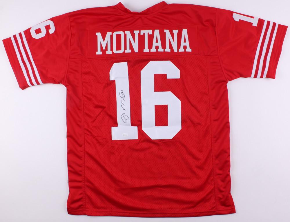 Joe Montana Signed Jersey (JSA Hologram) (1 of 1)