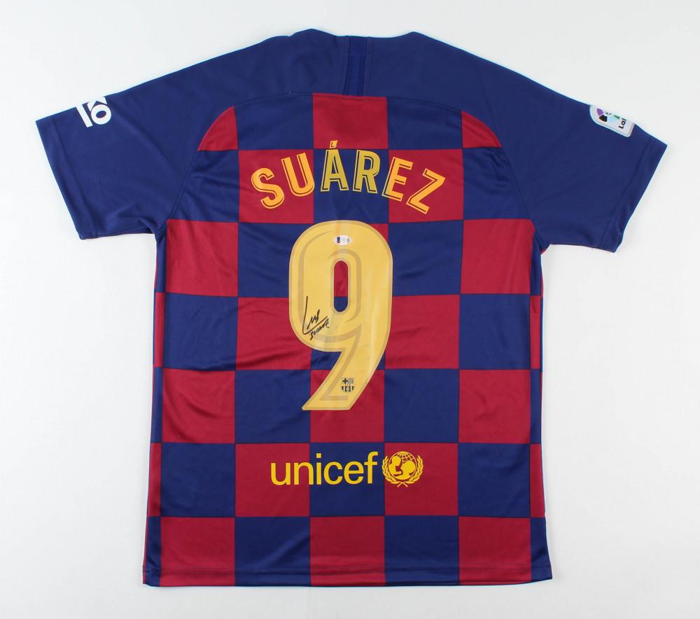 Luis Suarez Signed Jersey (Beckett COA) (1 of 1)