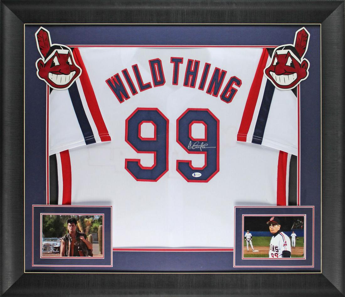 Charlie Sheen Major League Authentic Signed Wildthing (1 of 1)