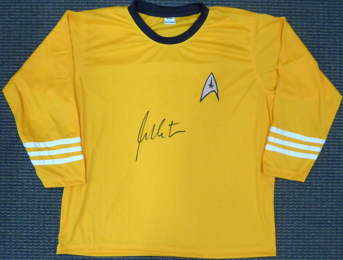 William Shatner Autographed Star Trek Uniform Shirt JSA (1 of 1)