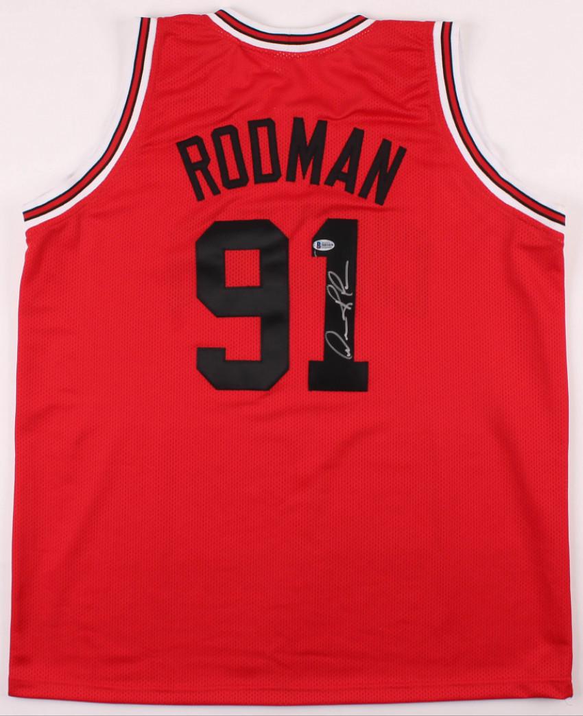 Dennis Rodman Signed Jersey (Beckett Hologram) (1 of 1)