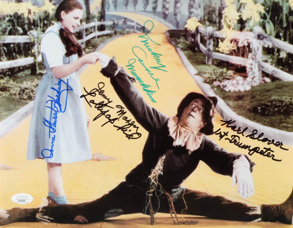"The Wizard of Oz" 11x14 Photo Cast-Signed by (4) with (1 of 1)