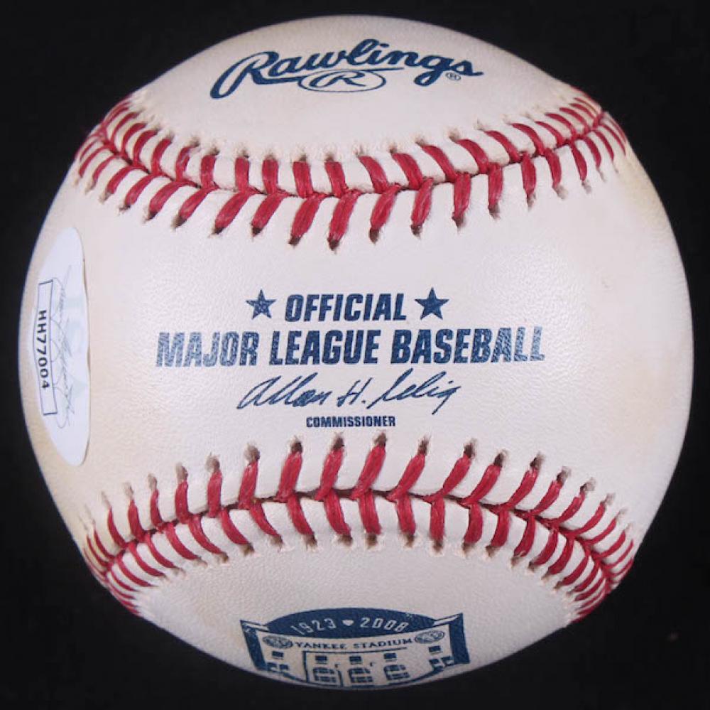 Mariano Rivera Signed Yankee Stadium Logo OML Baseball (1 of 1)