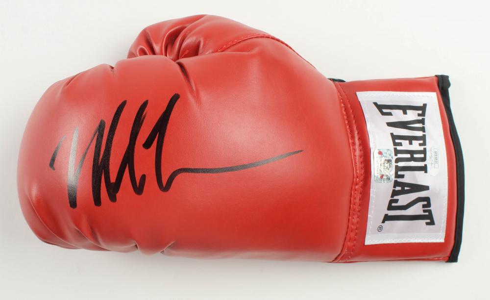 Mike Tyson Signed Everlast Boxing Glove (1 of 1)