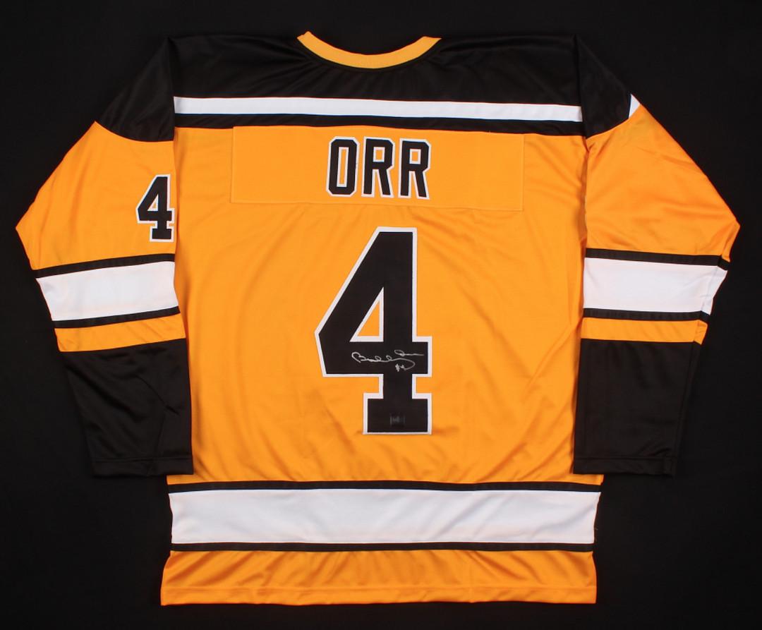 Bobby Orr Signed Custom Stitched Jersey (Orr COA) (1 of 1)