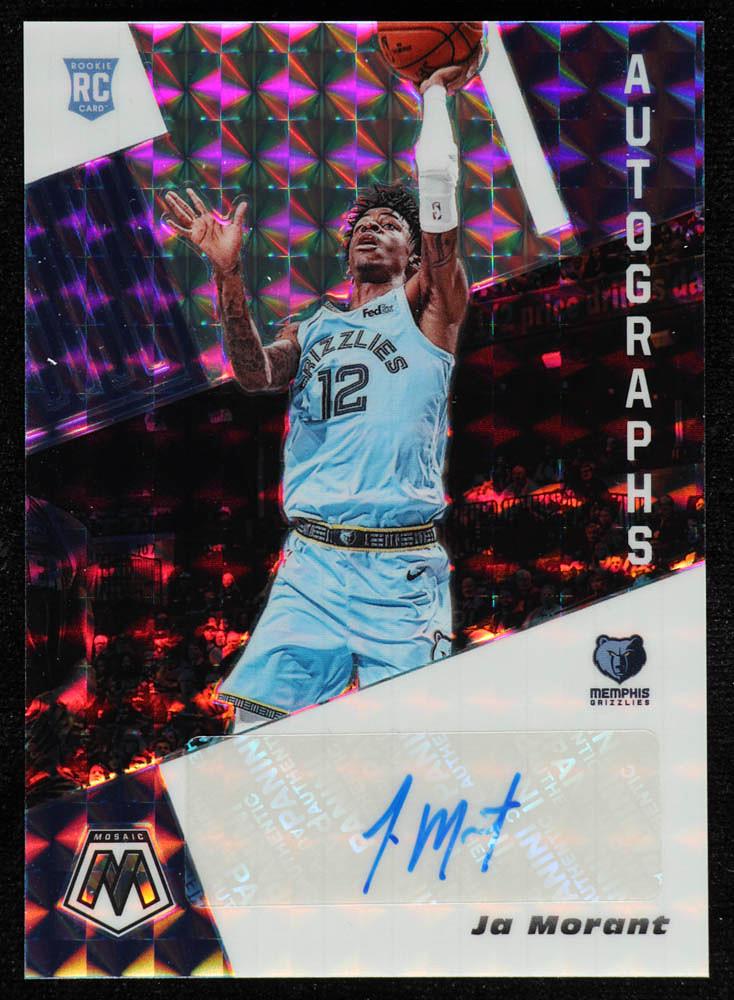 Ja Morant 2019-20 Panini Mosaic Rookie Autographs (1 of 1)
