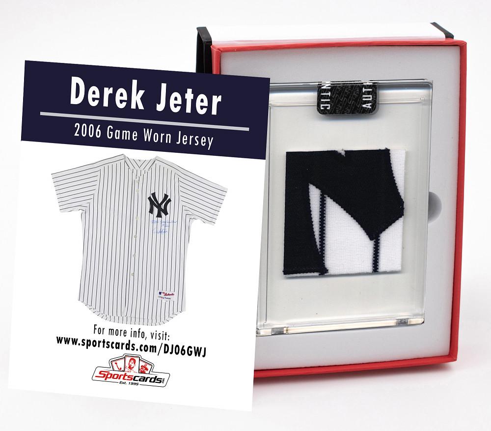 DEREK JETER 2006 NEW YORK YANKEES GAME WORN JERSEY (1 of 1)