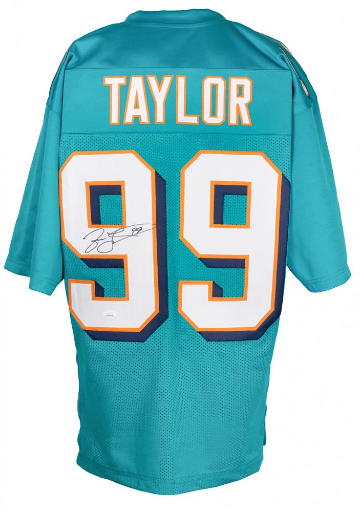 Jason Taylor Signed Jersey (JSA COA) (1 of 1)