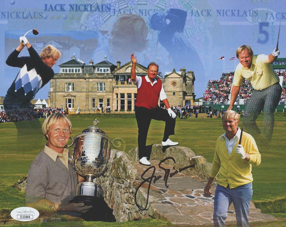 Jack Nicklaus Signed 8x10 Photo (JSA COA) (1 of 1)