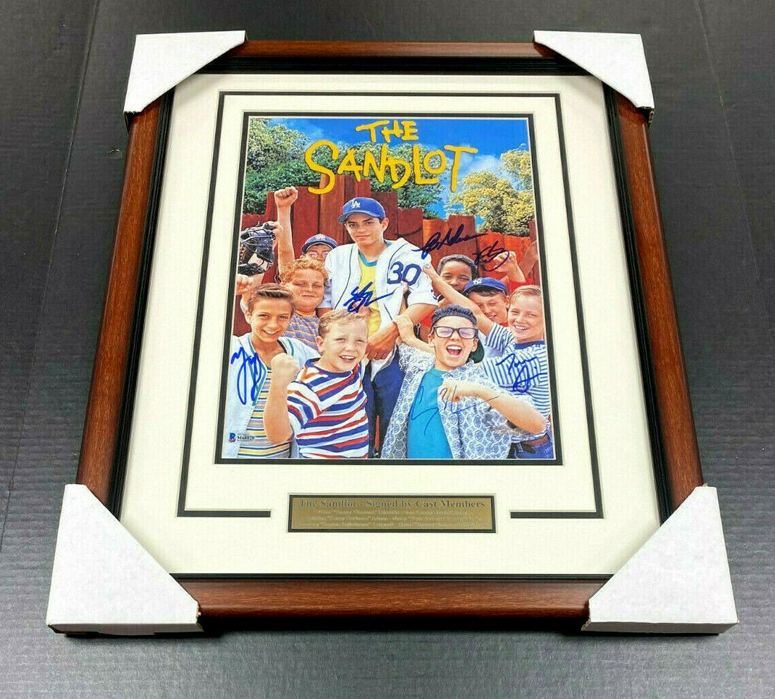 THE SANDLOT MOVIE 11X14 FRAMED PHOTO AUTOGRAPHED SIGNED (1 of 1)