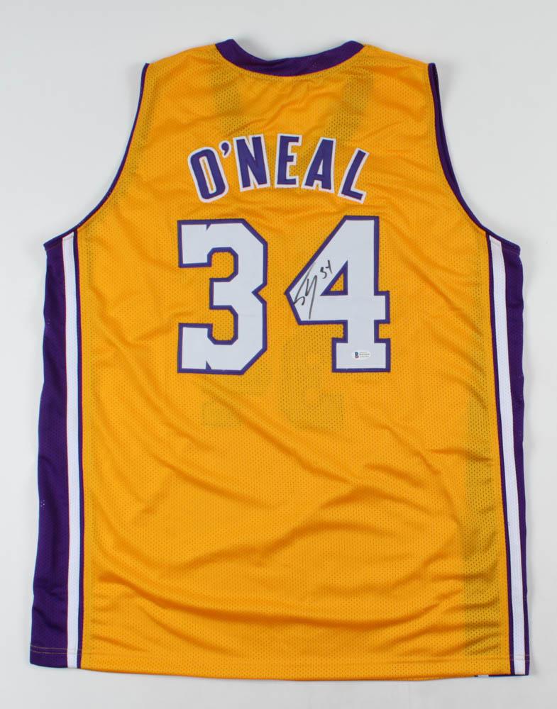 Shaquille O'Neal Signed Jersey (Beckett COA) (1 of 1)