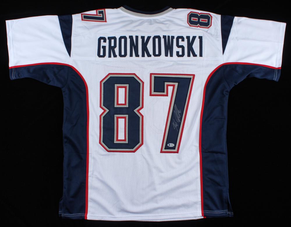 Rob Gronkowski Signed Jersey (Beckett COA) (1 of 1)