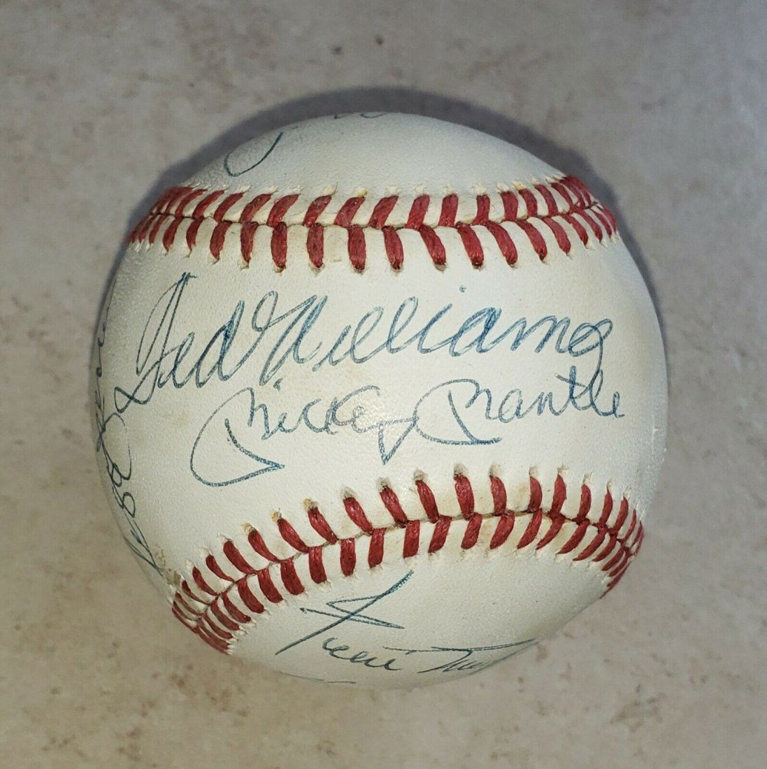 500 Homerun Club Autographed Baseball 11 Signatures (1 of 2)