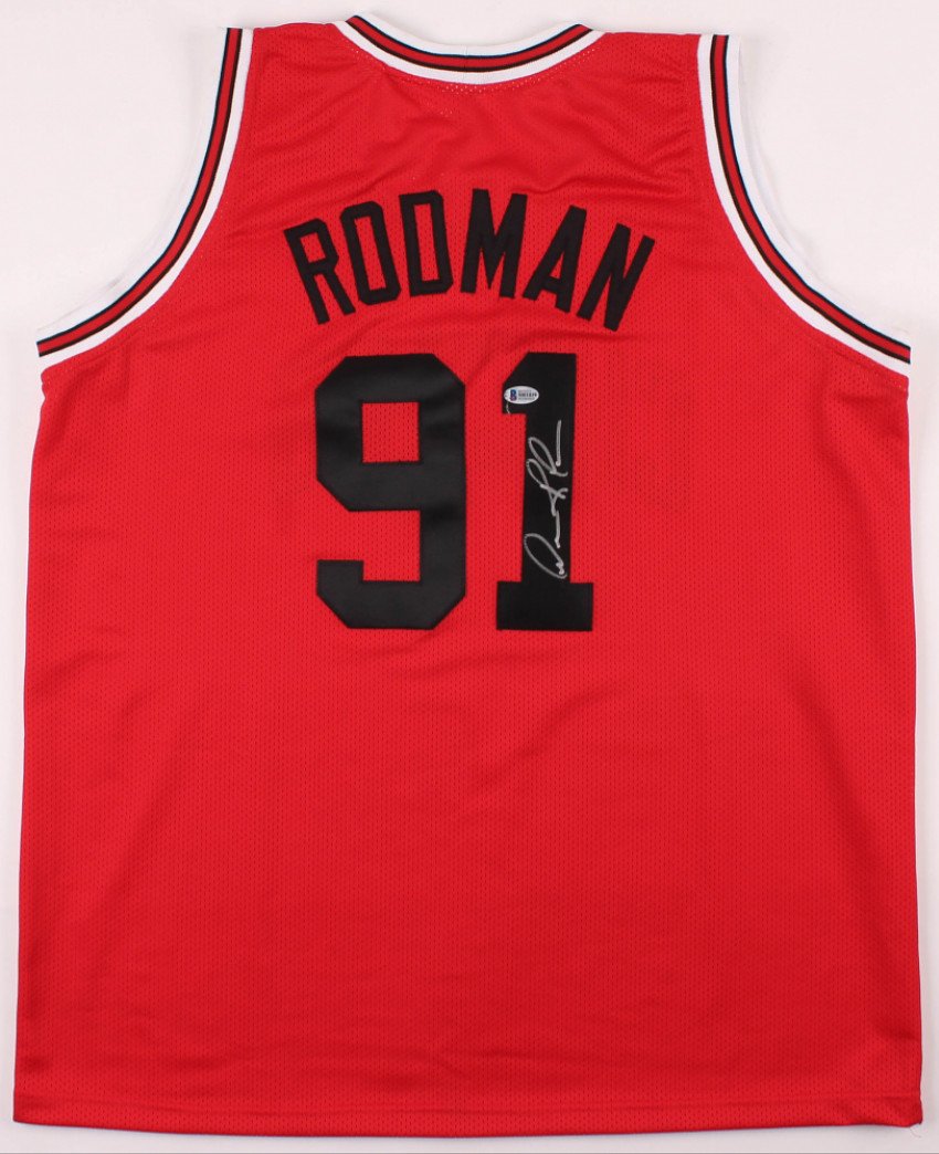 Dennis Rodman Signed Jersey (Beckett Hologram) (1 of 1)