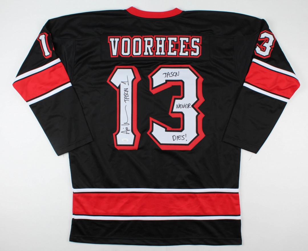 Ari Lehman Signed Jersey Inscribed "Jason 1" & "Jason (1 of 1)