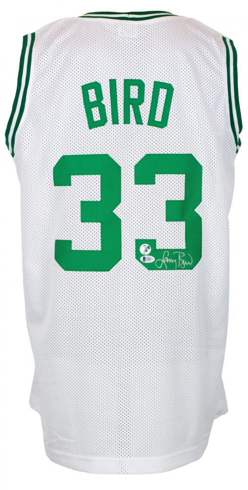 Larry Bird Signed Jersey (Beckett COA & Bird Hologram) (1 of 1)