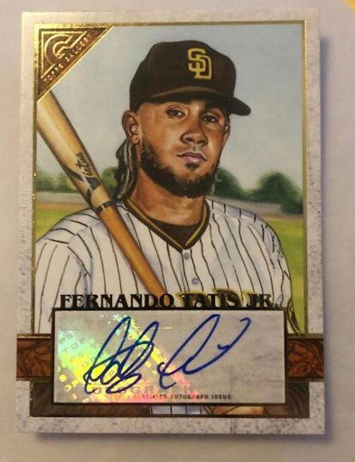 2020 Topps Fernando Tatis JR AUTO /25 (1 of 1)