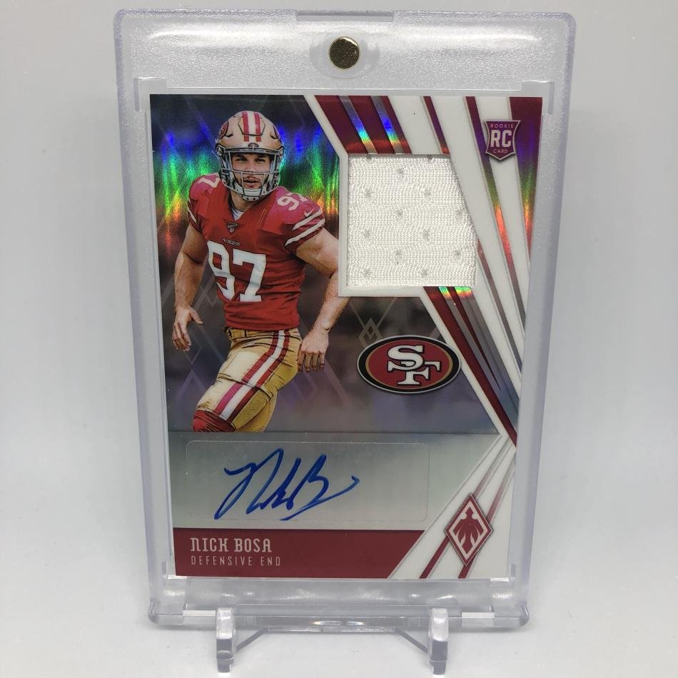 2019 Panini Phoenix NICK BOSA RPA Rookie Patch Auto - (1 of 1)