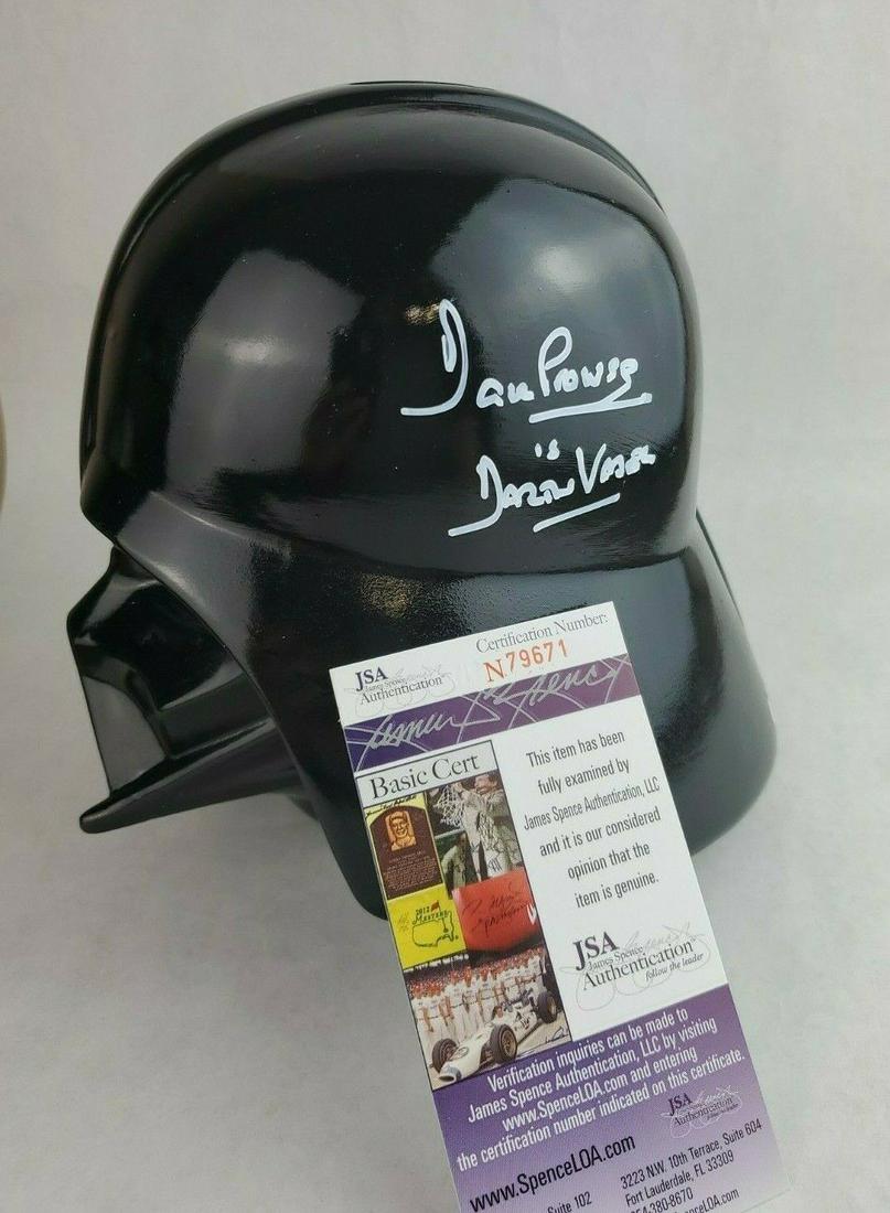 David Prowse Signed Ceramic Bank Helmet Star Wars Darth (1 of 1)