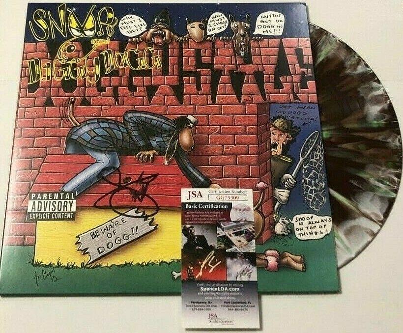 SNOOP DOGG SIGNED DOGGYSTYLE SPLATTER COLORED VINYL (1 of 1)