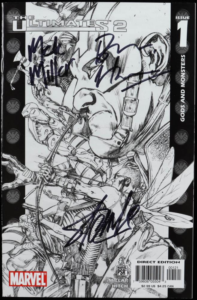 Stan Lee, Mark Millar & Brian Hitch Signed 2005 (1 of 2)