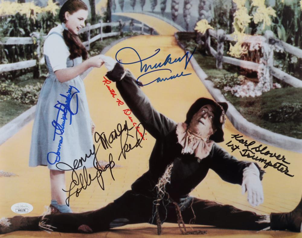 "The Wizard of Oz" 11x13.75 Photo Cast-Signed by (5) (1 of 1)