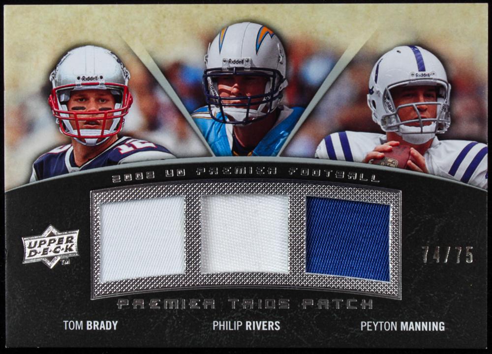 Tom Brady / Philip Rivers / Peyton Manning 2008 Upper (1 of 2)