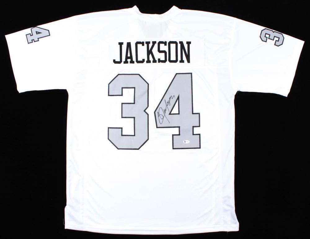 Bo Jackson Signed Jersey (Beckett COA) (1 of 1)