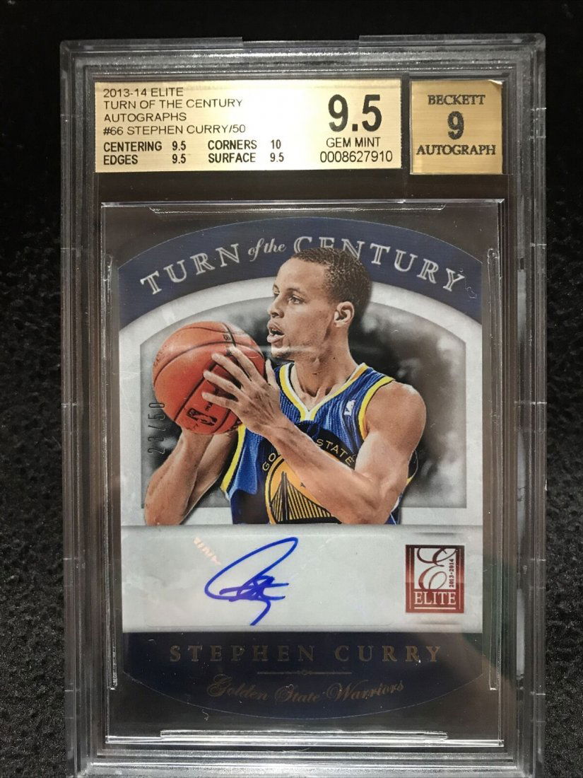Stephen Curry Autograph Card Turn Of The Century (1 of 1)