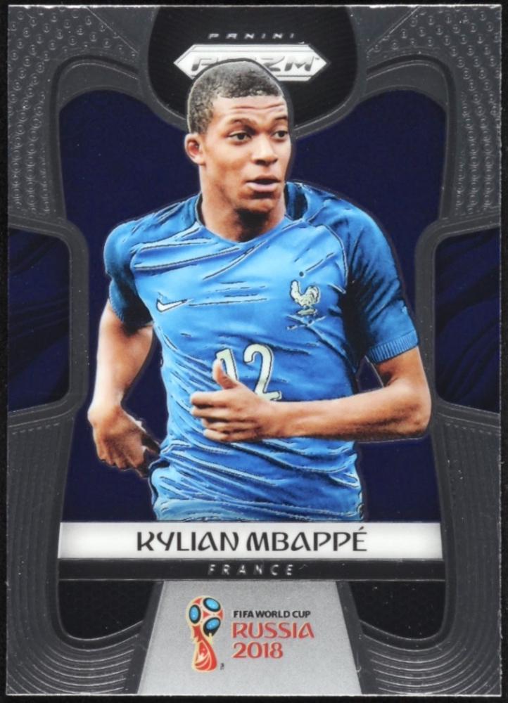 Kylian Mbappe 2018 Panini Prizm World Cup #80: Kylian Mbappe 2018 Panini Prizm World Cup #80