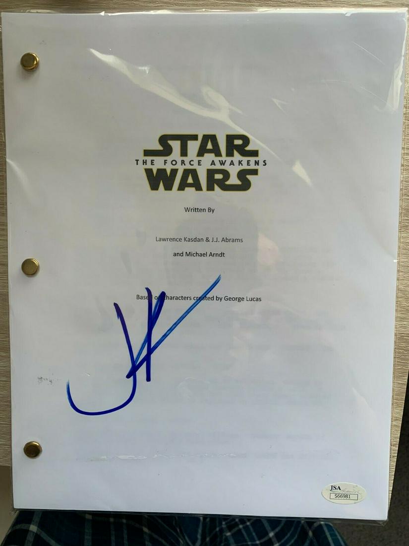 JJ Abrams Autographed Signed Star Wars The Force (1 of 1)