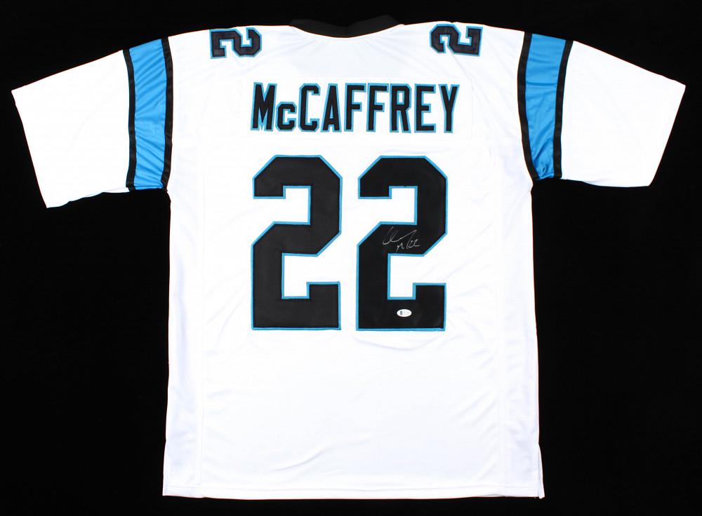 Christian McCaffrey Signed Jersey (Beckett COA) (1 of 1)