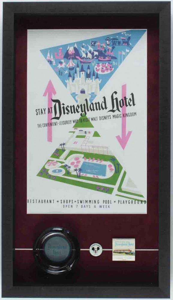 Disneyland Hotel 14.5x25.5x2 Custom Framed Shadowbox (1 of 1)