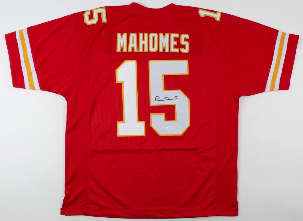 Patrick Mahomes signed Chiefs Jersey JSA COA (1 of 1)