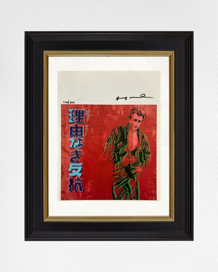 Andy Warhol 1986 Original Print,Signed with Stamped (1 of 2)