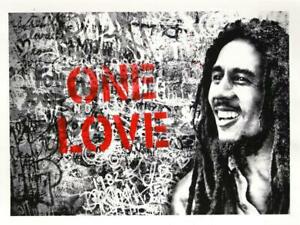 Mr. Brainwash, Happy Birthday Bob Marley - One Love (1 of 1)