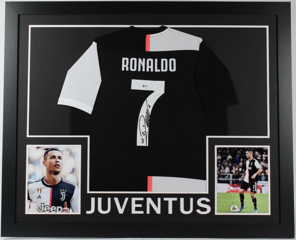 Cristiano Ronaldo Signed 35x43 Custom Framed Jersey (1 of 1)